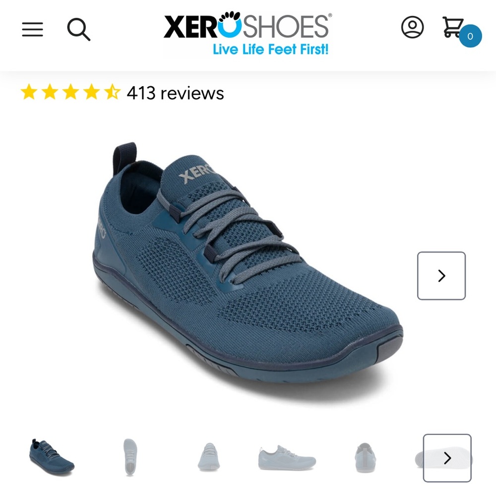 Amazing out of the box Xero barefoot Nexus knit shoes!